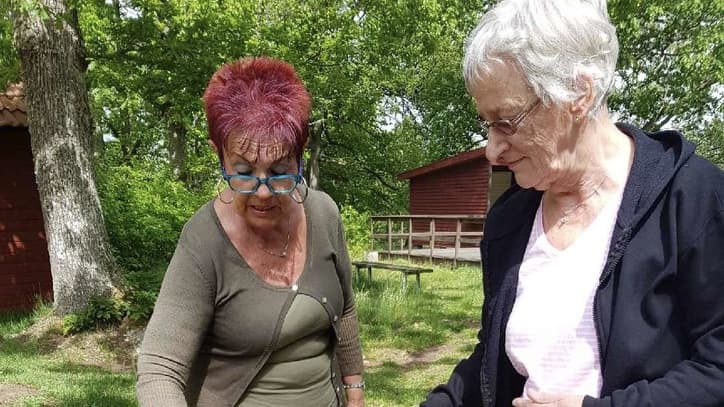 Grillning i Lönnamohagen den 28 maj