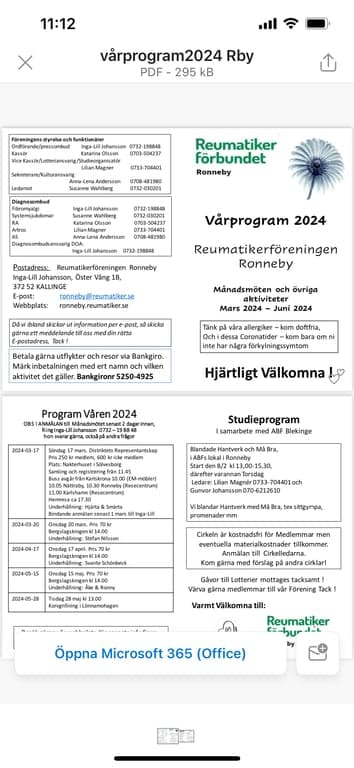 Program våren 2024